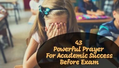 Prayer For Academic Success Before Exam