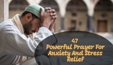 Prayer For Anxiety And Stress Relief