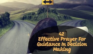 Prayer For Guidance In Decision Making