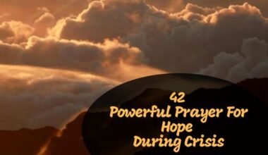 Prayer For Hope During Crisis