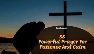 Prayer For Patience And Calm