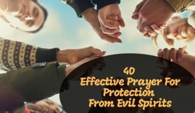 Prayer For Protection from Evil Spirits