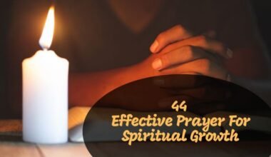 Prayer For Spiritual Growth