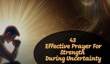 Prayer For Strength During Uncertainty