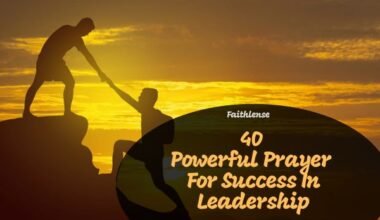 Prayer For Success In Leadership