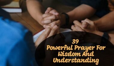 Prayer For Wisdom And Understanding