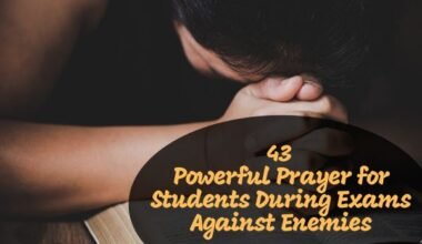 Prayer for Students During Exams Against Enemies