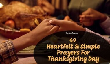 Simple Prayers For Thanksgiving Day