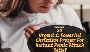 Christian Prayer For Instant Panic Attack Relief