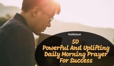 Daily Morning Prayer For Success