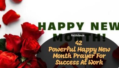 Happy New Month Prayer For Success At Work