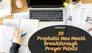 New Month Breakthrough Prayer Points