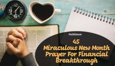 New Month Prayer For Financial Breakthrough