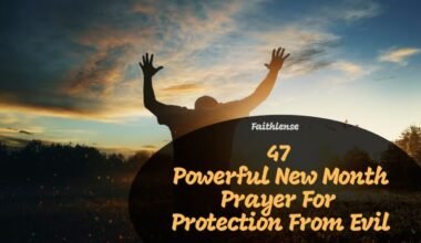 New Month Prayer For Protection From Evil