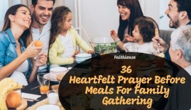 Prayer Before Meals For Family Gathering