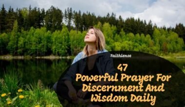 Prayer For Discernment And Wisdom Daily