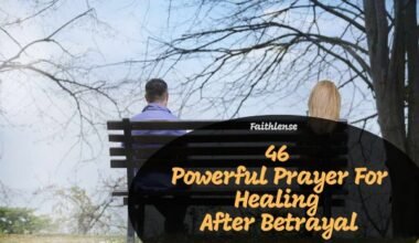 Prayer For Healing After Betrayal