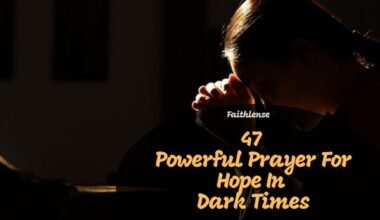 Prayer For Hope In Dark Times