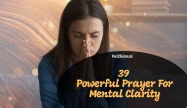 Prayer For Mental Clarity