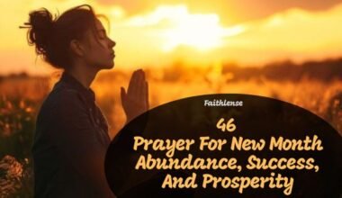 Prayer For New Month Abundance, Success, And Prosperity