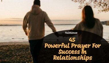 Prayer For Success In Relationships