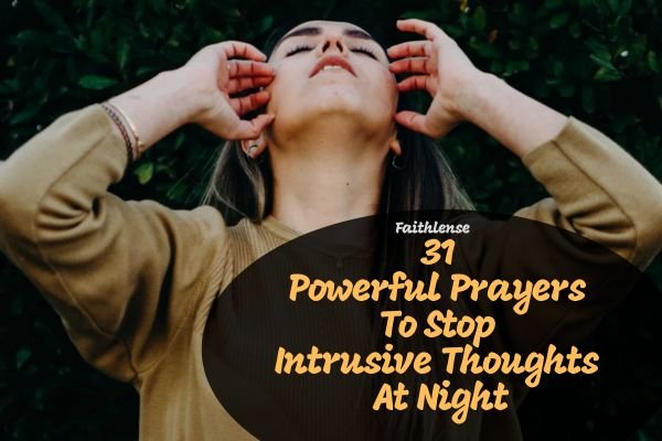 Prayers To Stop Intrusive Thoughts At Night