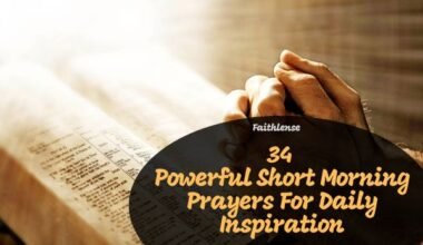 Short Morning Prayers For Daily Inspiration