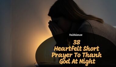 Short Prayer To Thank God At Night