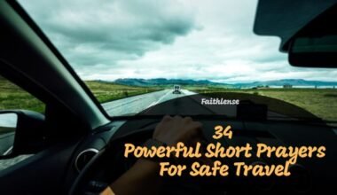 Short Prayers For Safe Travel
