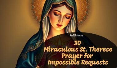 St. Therese Prayer for Impossible Requests