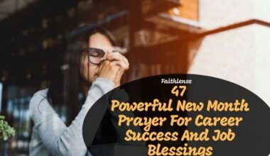 New Month Prayer For Career Success And Job Blessings